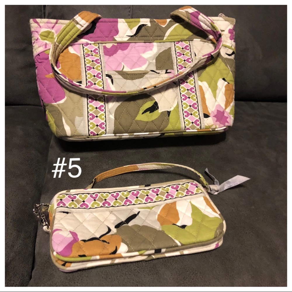 VERA BRADLEY PURSES (some with wallets)